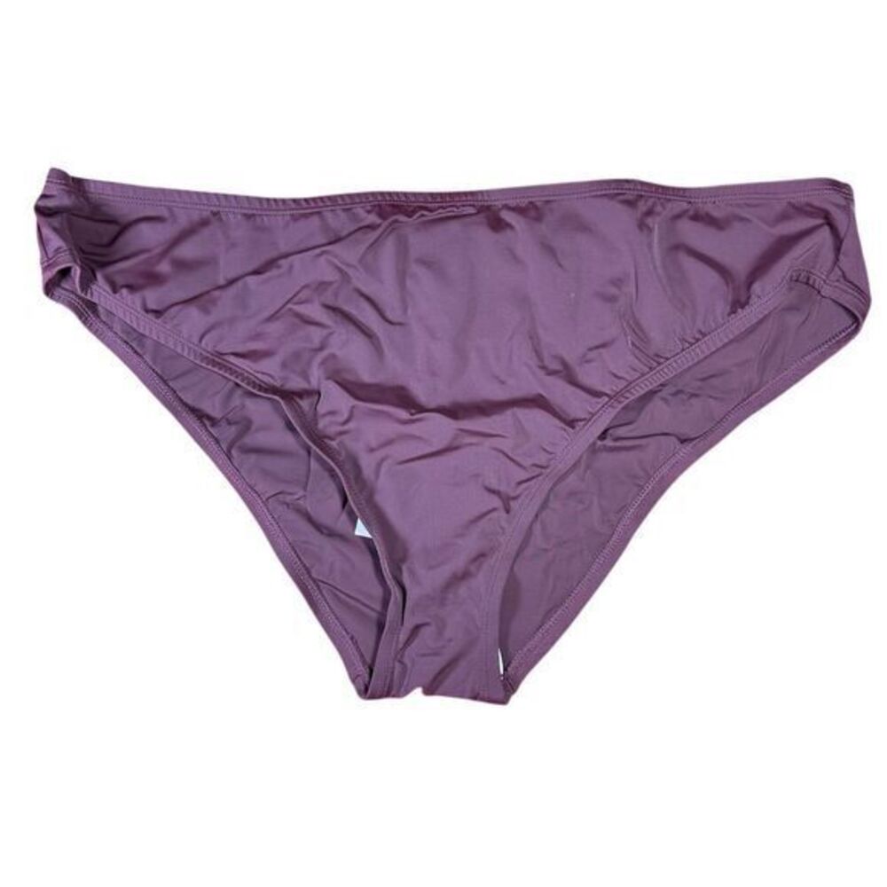 NWT Andie Women's Bikini Bottom XXXL Plus Cocoa‎ Brown Solid Swim Beach Summer